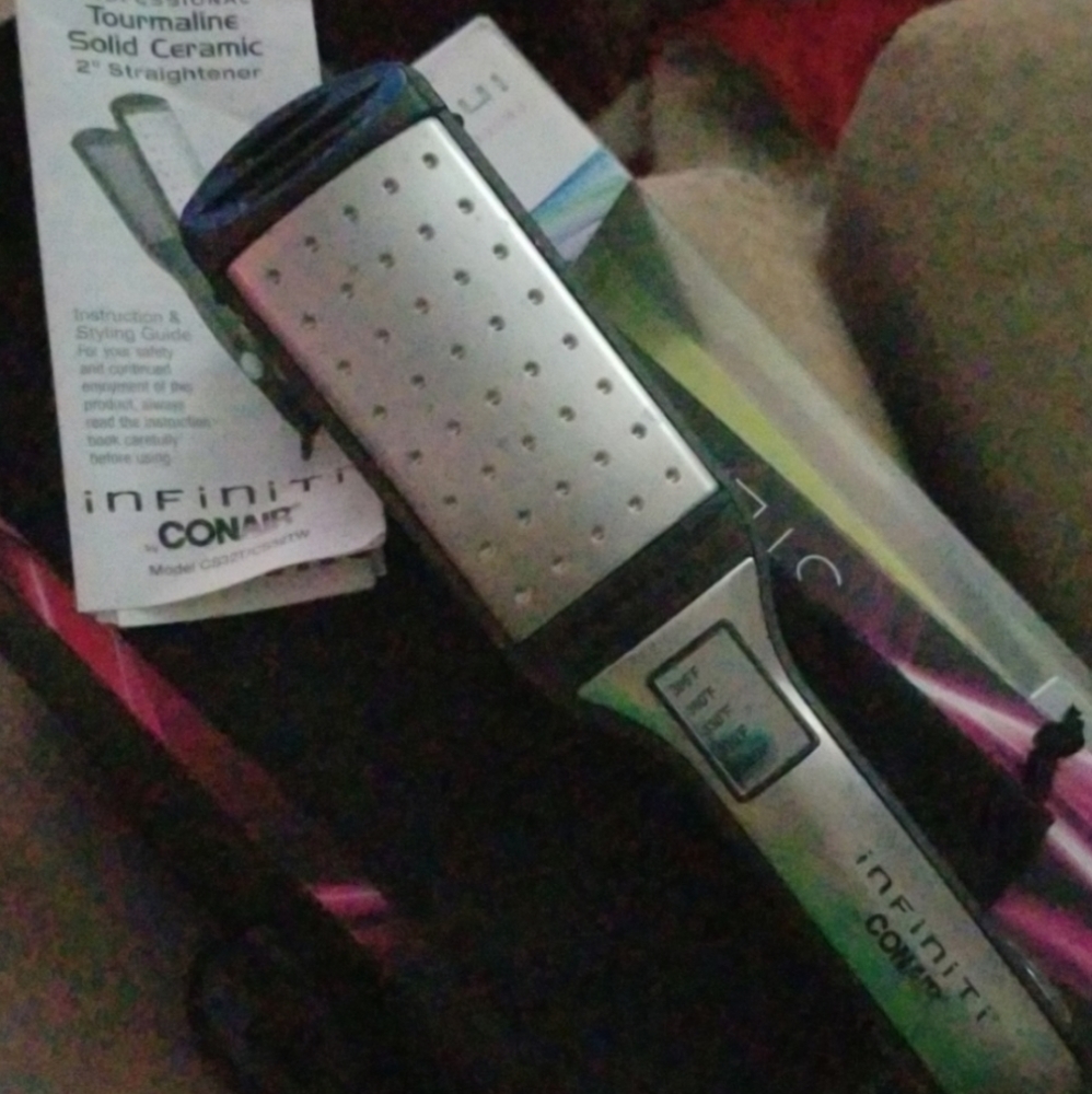 straightener and curling iron